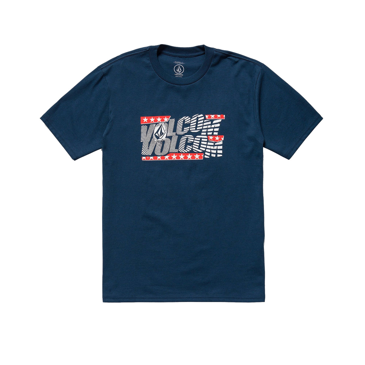 Volcom Glory Daze Men's S/S T-Shirt - Dust Bowl Indigo