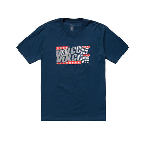Volcom Glory Daze Men's S/S T-Shirt - Dust Bowl Indigo