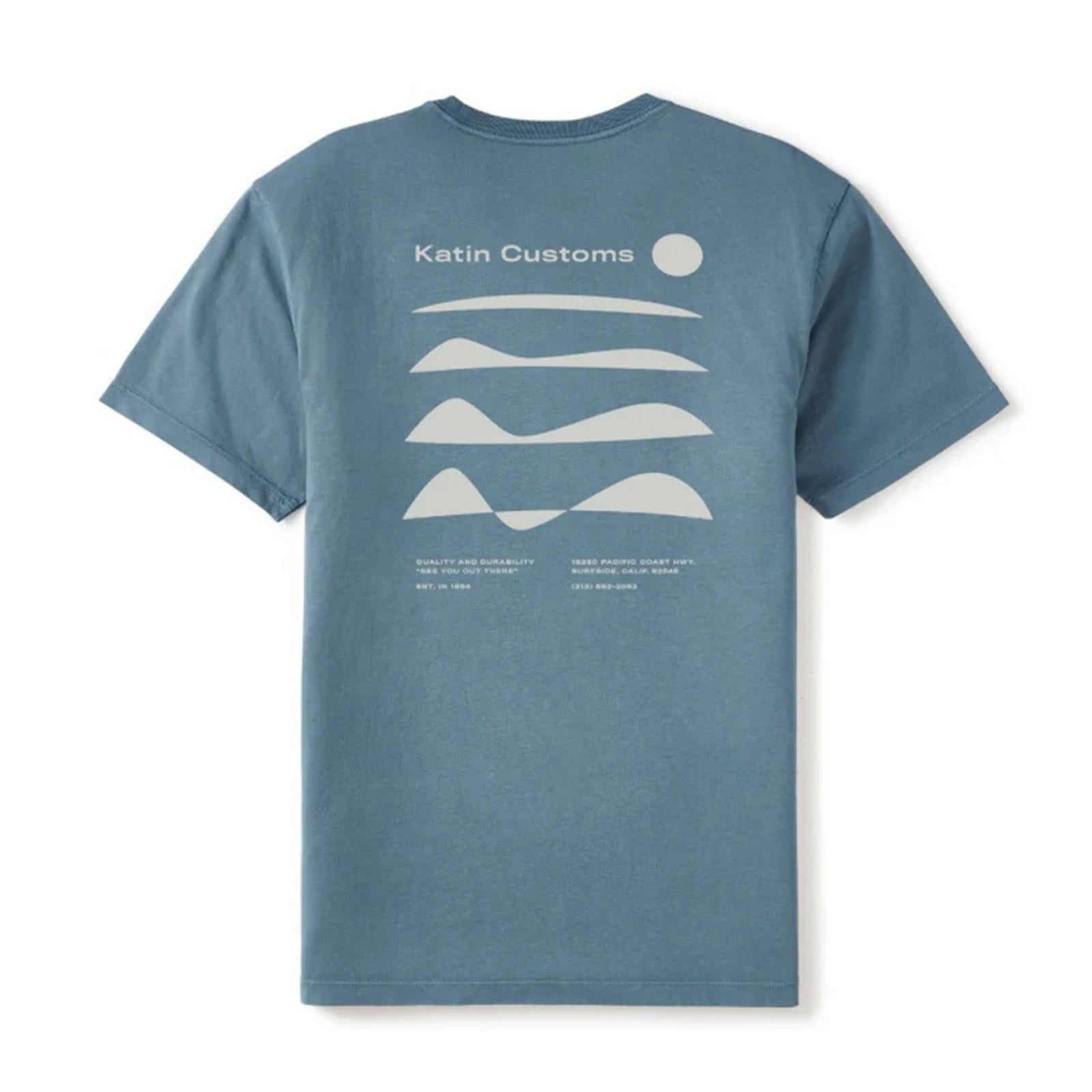 Katin Frequency Men's S/S T-Shirt - Aviator Blue