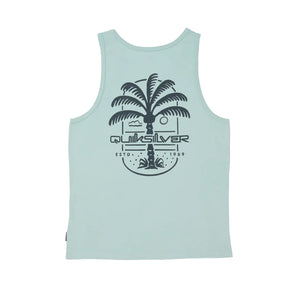 Quiksilver Uno Palm Men's Tank - Blue Haze