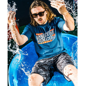 Volcom Glory Daze Men's S/S T-Shirt - Dust Bowl Indigo