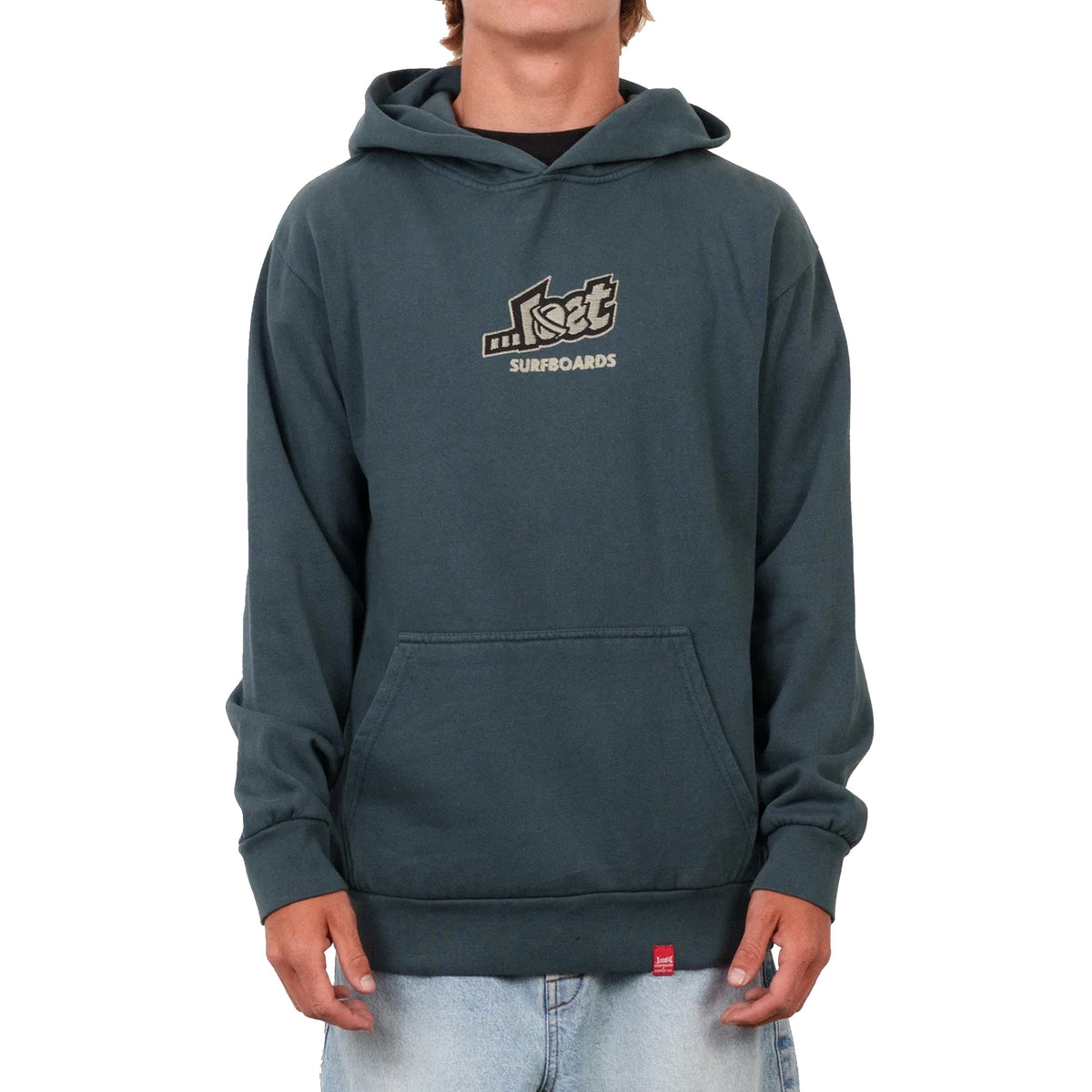 Lost Stitched Lam Mayhem Men's L/S Hoodie - Navy