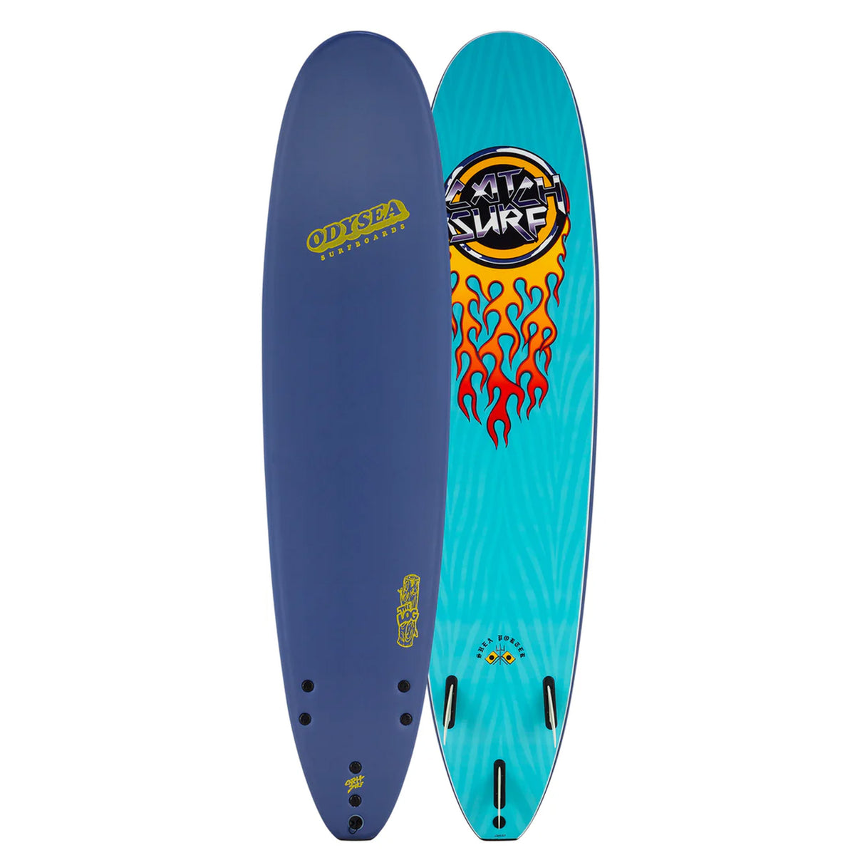 Catch Surf Log Shea Porter PRO 8'0 Soft Surfboard - Midnight Blue