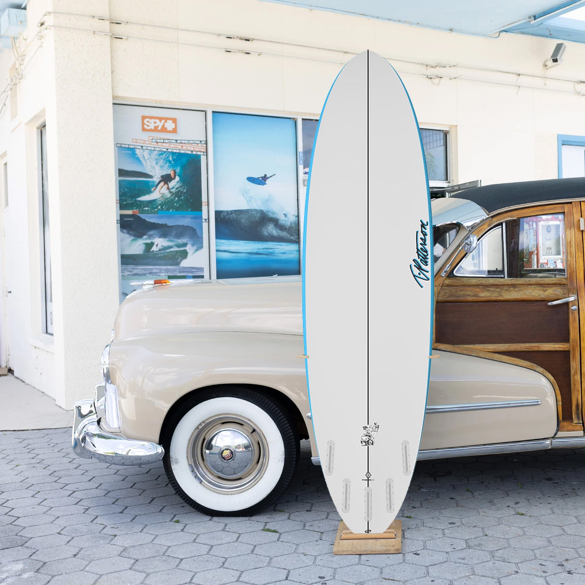 T. Patterson Blue Fin Fusion HD EPS 7'10 Surfboard - Futures