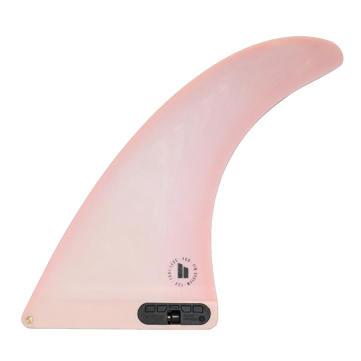 FCS II Connect Performance Glass 7" Longboard Fin - Blush