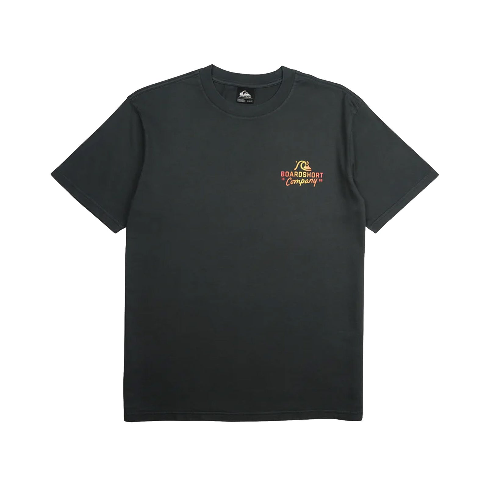 Quiksilver Factory Label Pigment Dye Men's S/S T-Shirt - Phantom