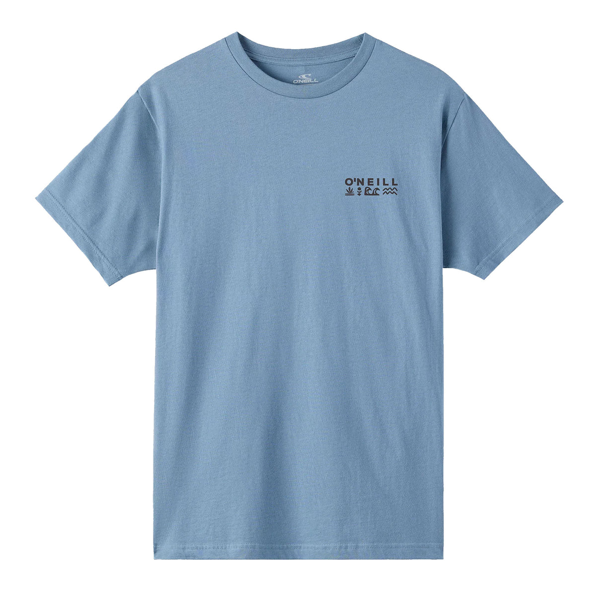 O'Neill Glyphs Standard Fit Men's S/S T-Shirt - Blue Mirage