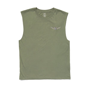 Volcom Hi Flyer Sleeveless Men's Shirt - Burnt Olive