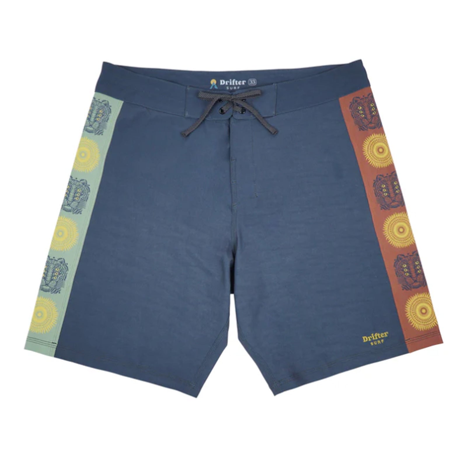 Drifter Surf Wild Life Men's Boardshort - Black