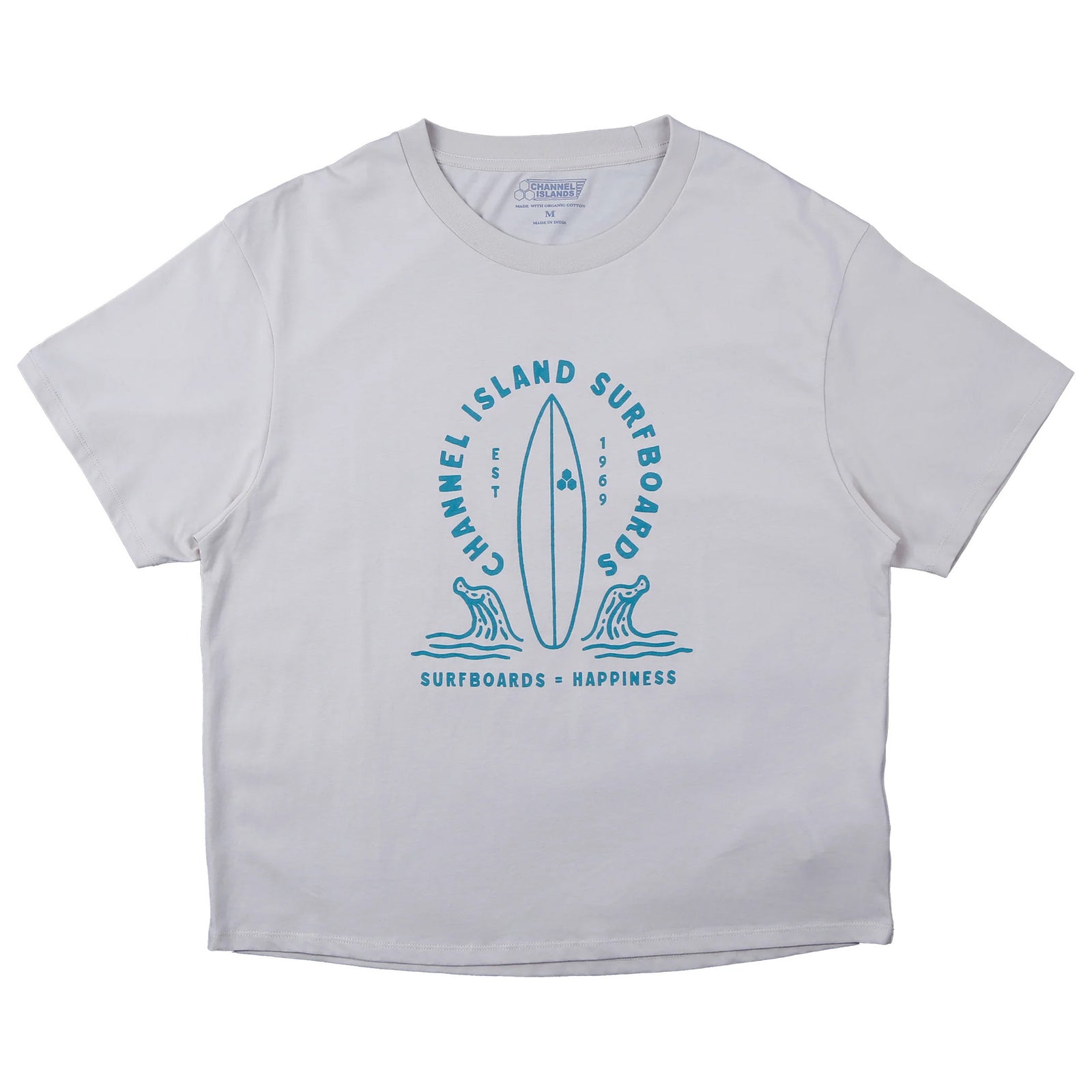 Channel Islands Board Happy Relaxed Women's S/S T-Shirt - Cloud