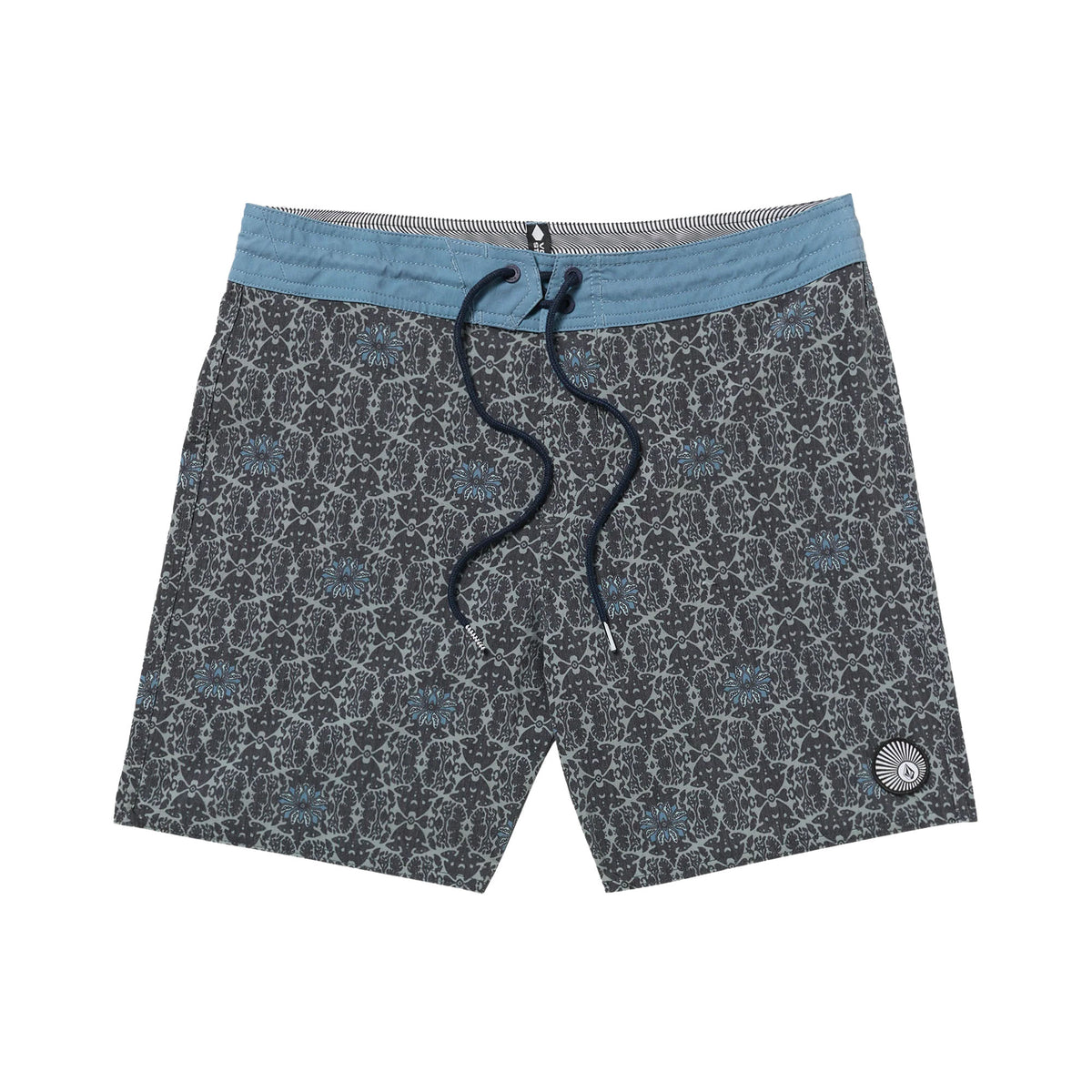 Volcom Psych Cotton Stretch Stoney 17" Men's Boardshorts - Moonbeam