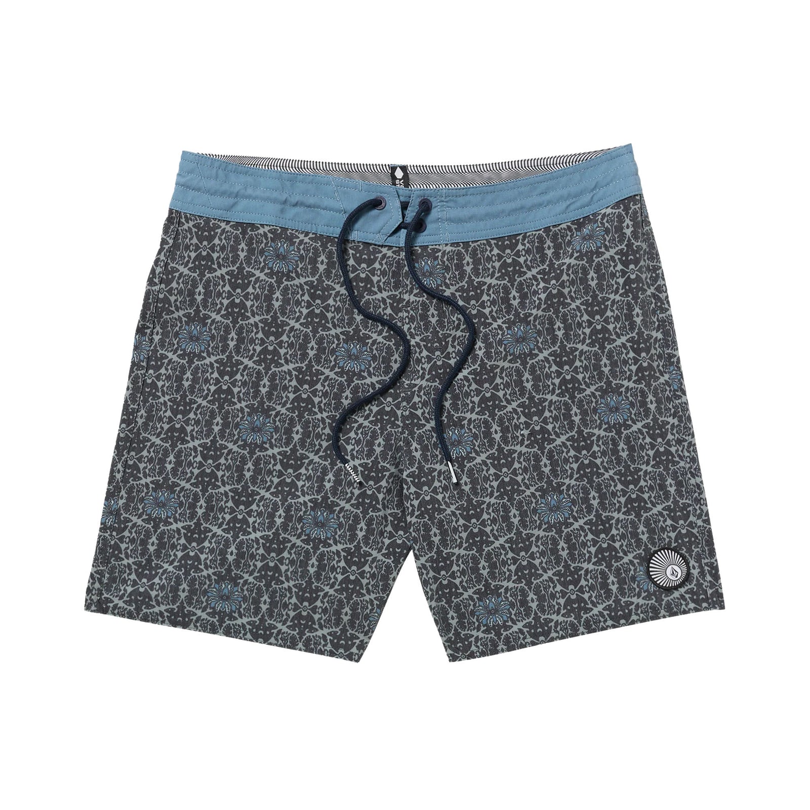 Volcom Psych Cotton Stretch Stoney 17" Men's Boardshorts - Moonbeam