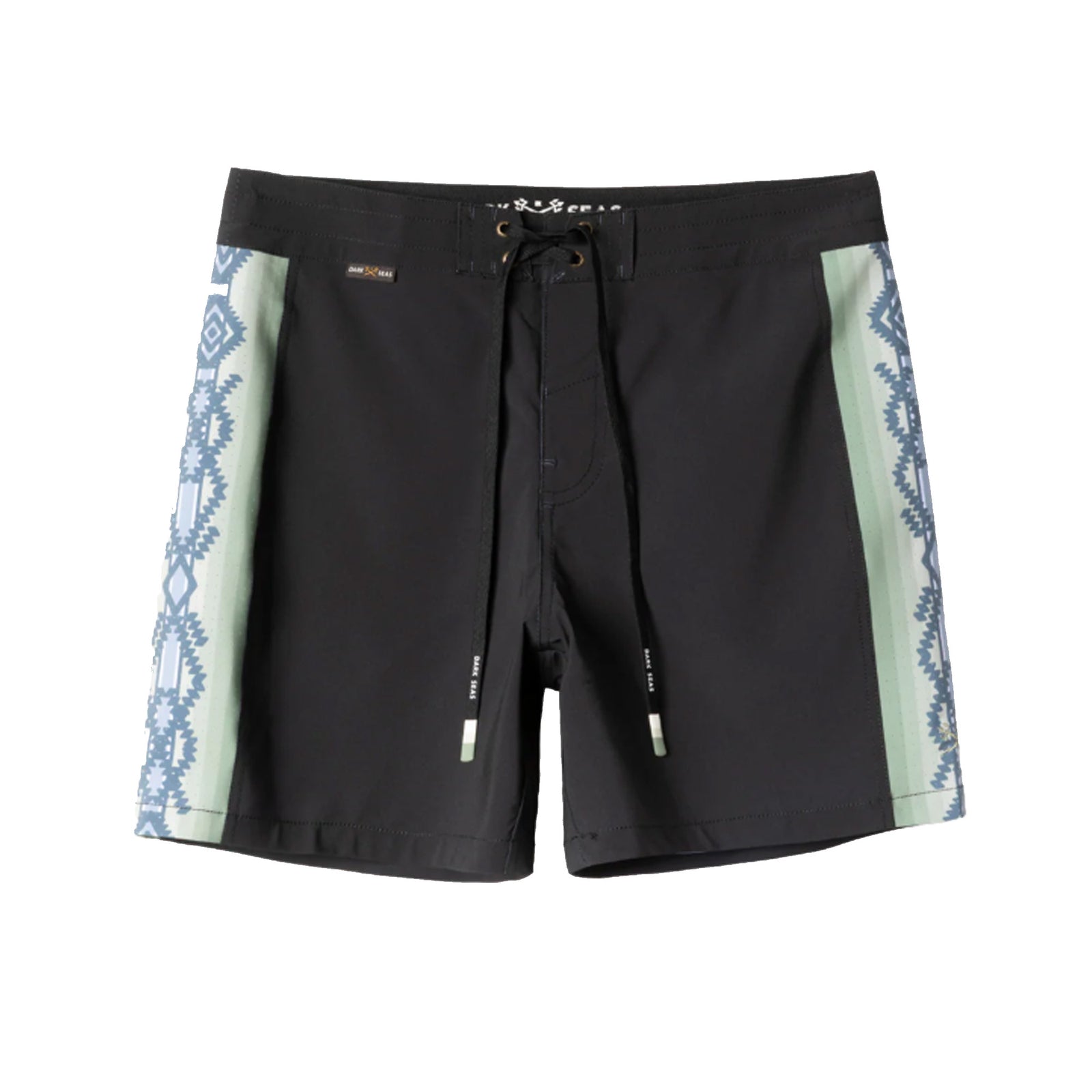 Dark Seas Intercoastal 16" Men's Boardshorts - Black