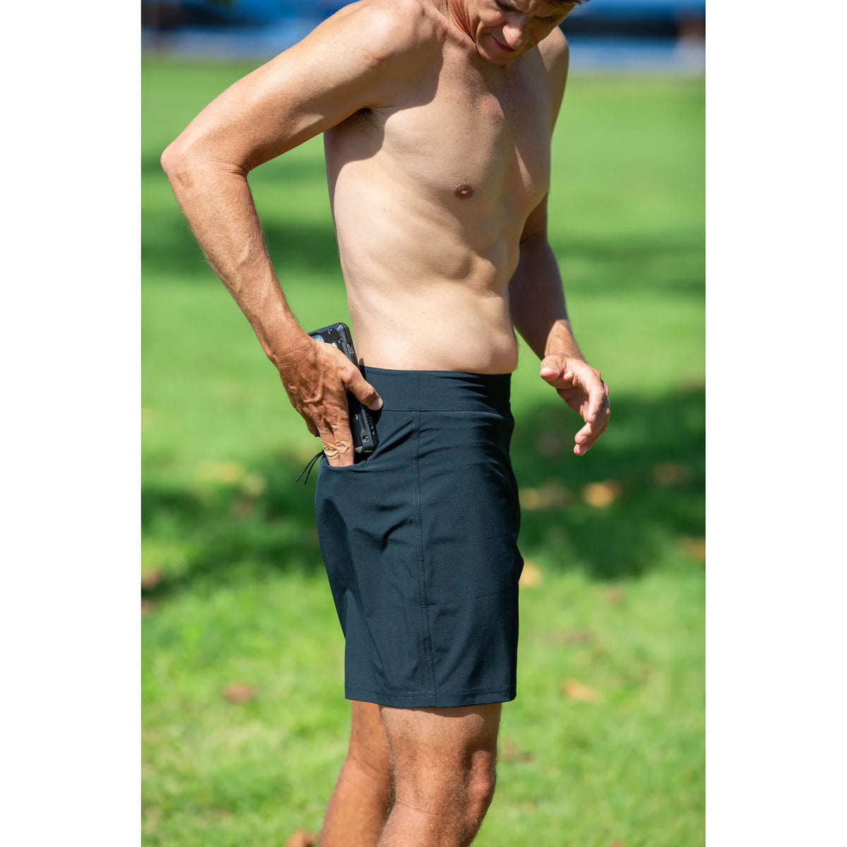 Hubboards Side Entry Men's Boardshorts - Black