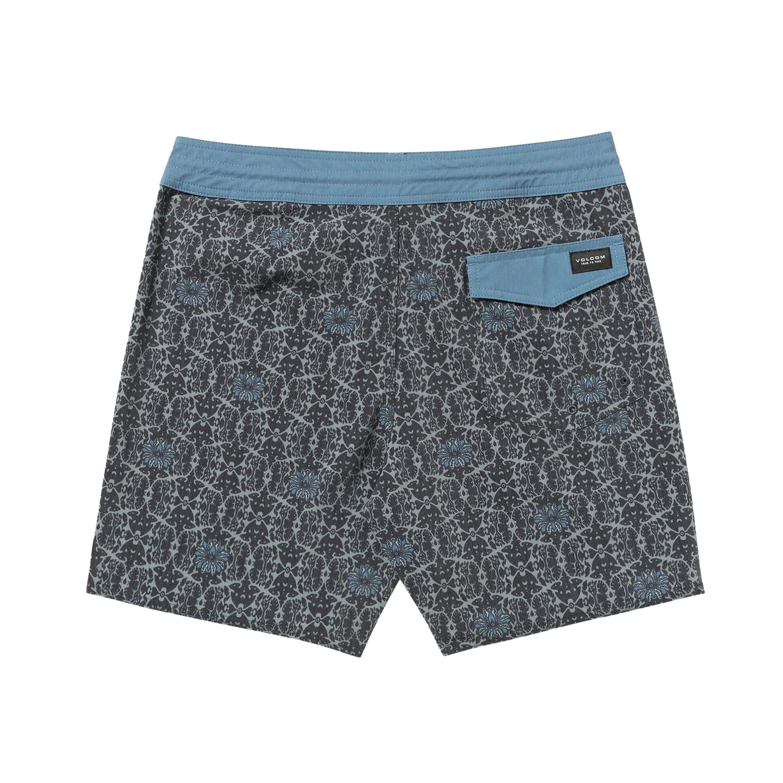 Volcom Psych Cotton Stretch Stoney 17" Men's Boardshorts - Moonbeam