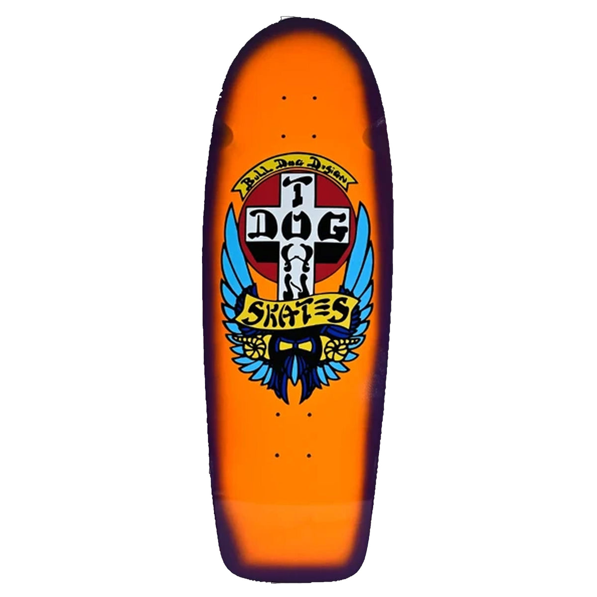 Dogtown Bull Dogs 70s Rider 10.0" Shaped Skateboard Deck