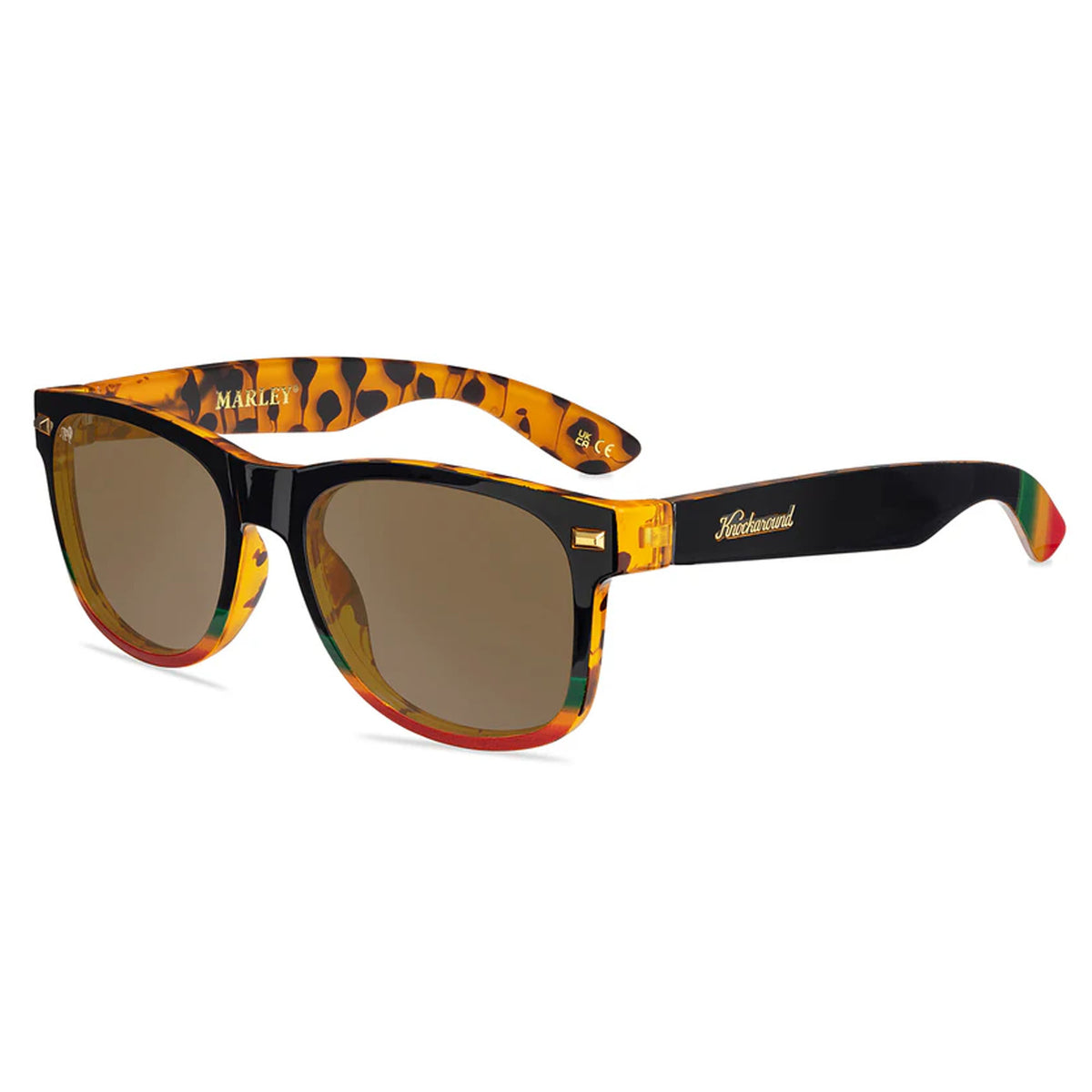 Knockaround Fort Knocks Men's Sunglasses - Bob Marley Polarized