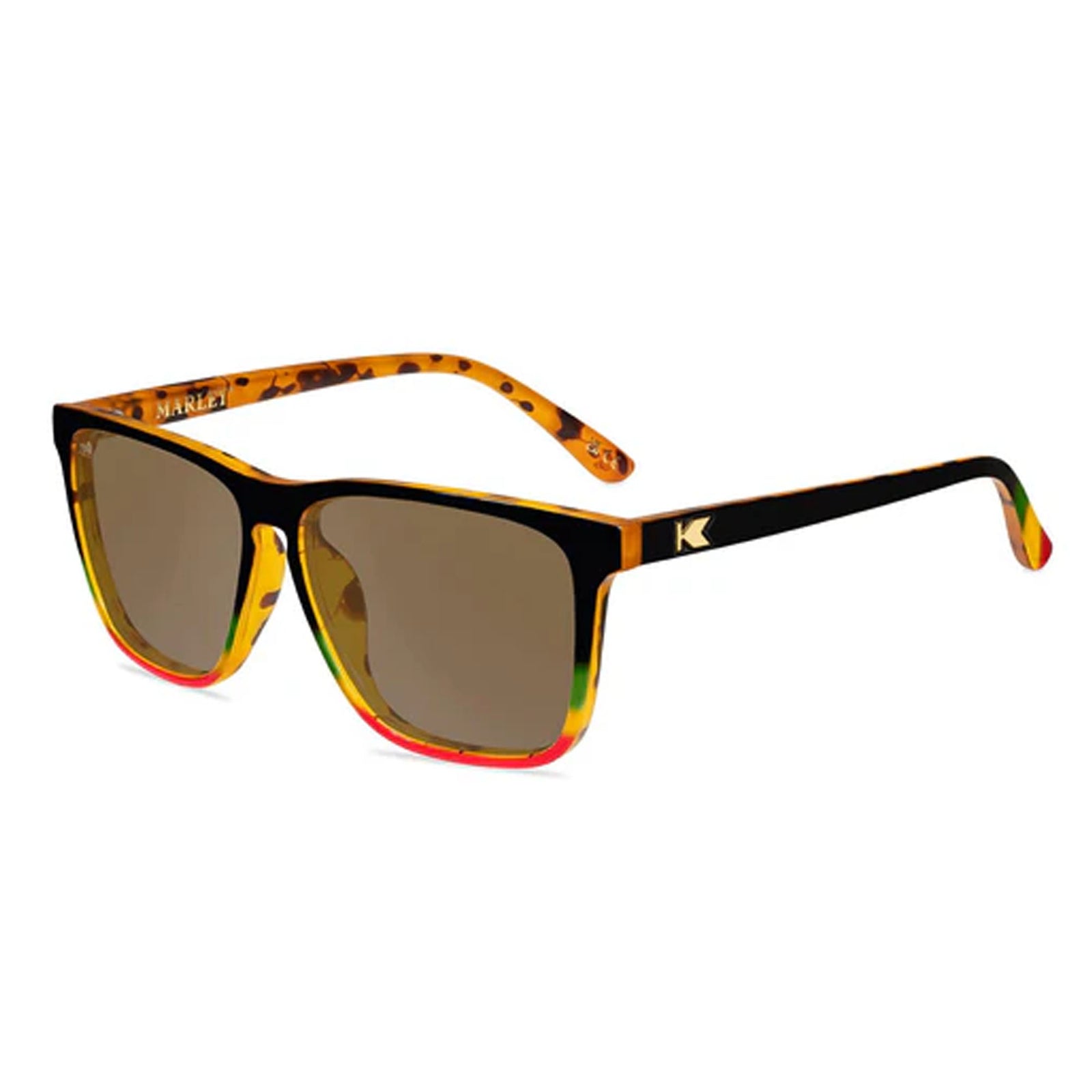 Knockaround Fast Lanes Men's Sunglasses - Bob Marley Polarized