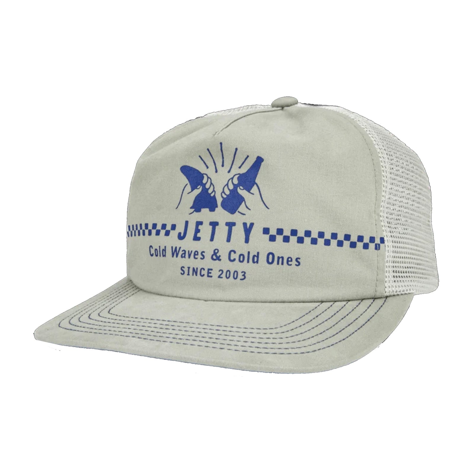 Jetty Cold Ones Men's Hat - Bone