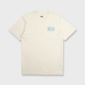 Quiksilver Reverse Cut Classic Men's S/S T-Shirt - Bone