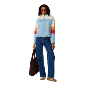 Rip Curl Keepsakes Bomber Women's L/S Jacket - Washed Blue