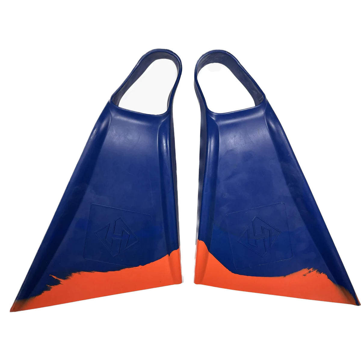 Hubboards Boost'n Houston Swim Fins - Midnight/Orange