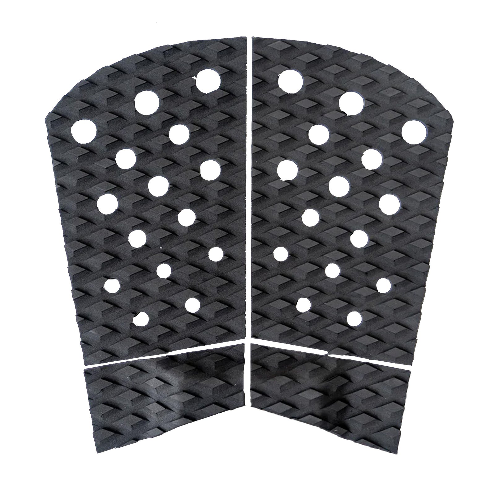 Firewire Machado 4 Piece Go Fish Traction Pad - Black
