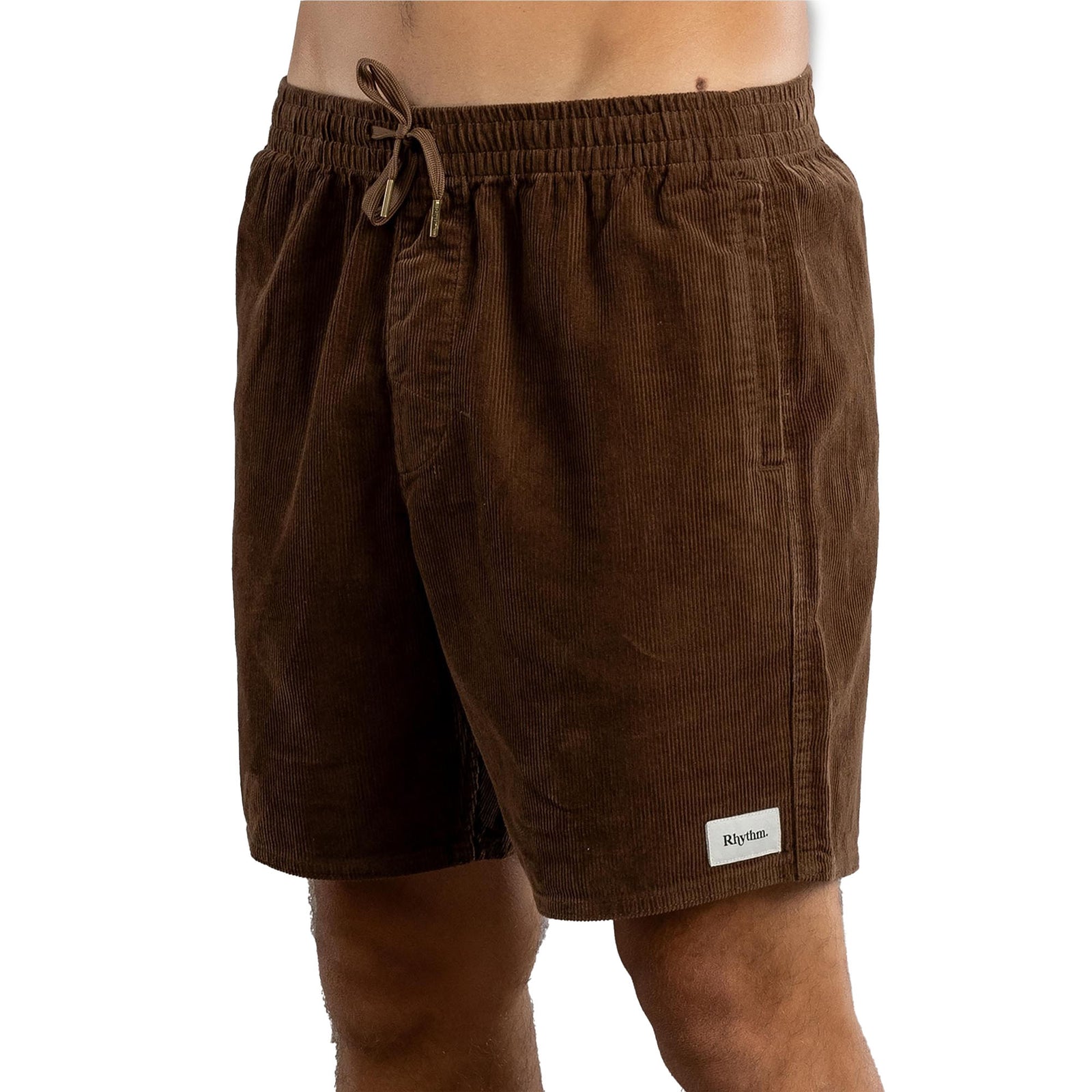 Rhythm Classic Cord Jam 17" Men's Walkshorts - Chocolate