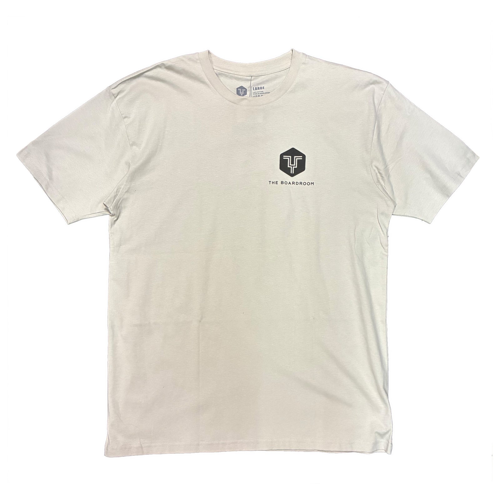 The Boardroom Soft Top Men's S/S T-Shirt - Bone