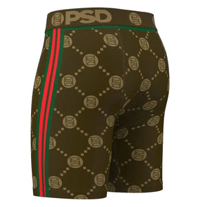 PSD Emblem Lux Men's Underwear - Brown