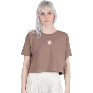 Jetty Lightwave Women's S/S T-Shirt - Brown