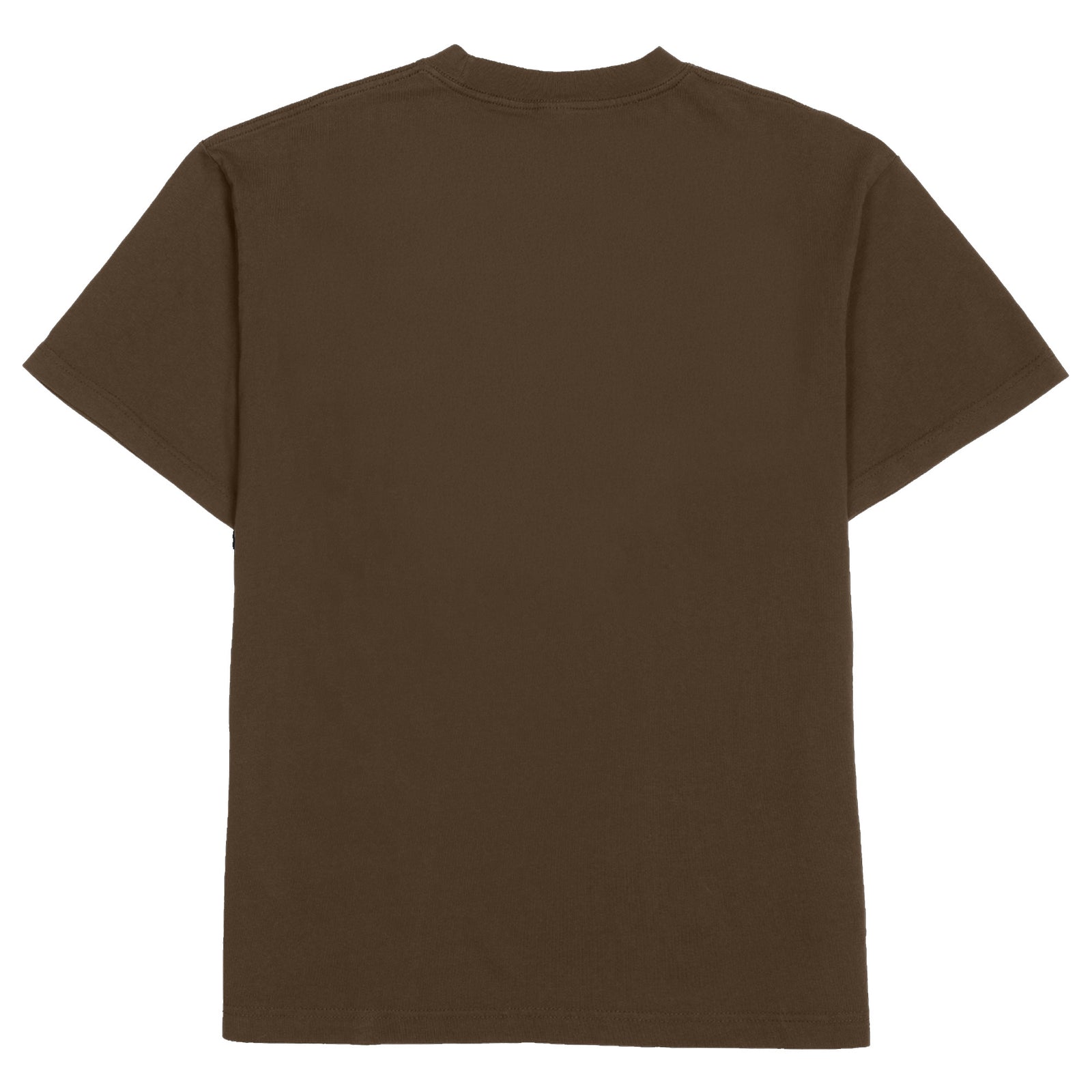 Lost Flamer Logo Boxy Men's S/S T-Shirt - Chocolate Snow