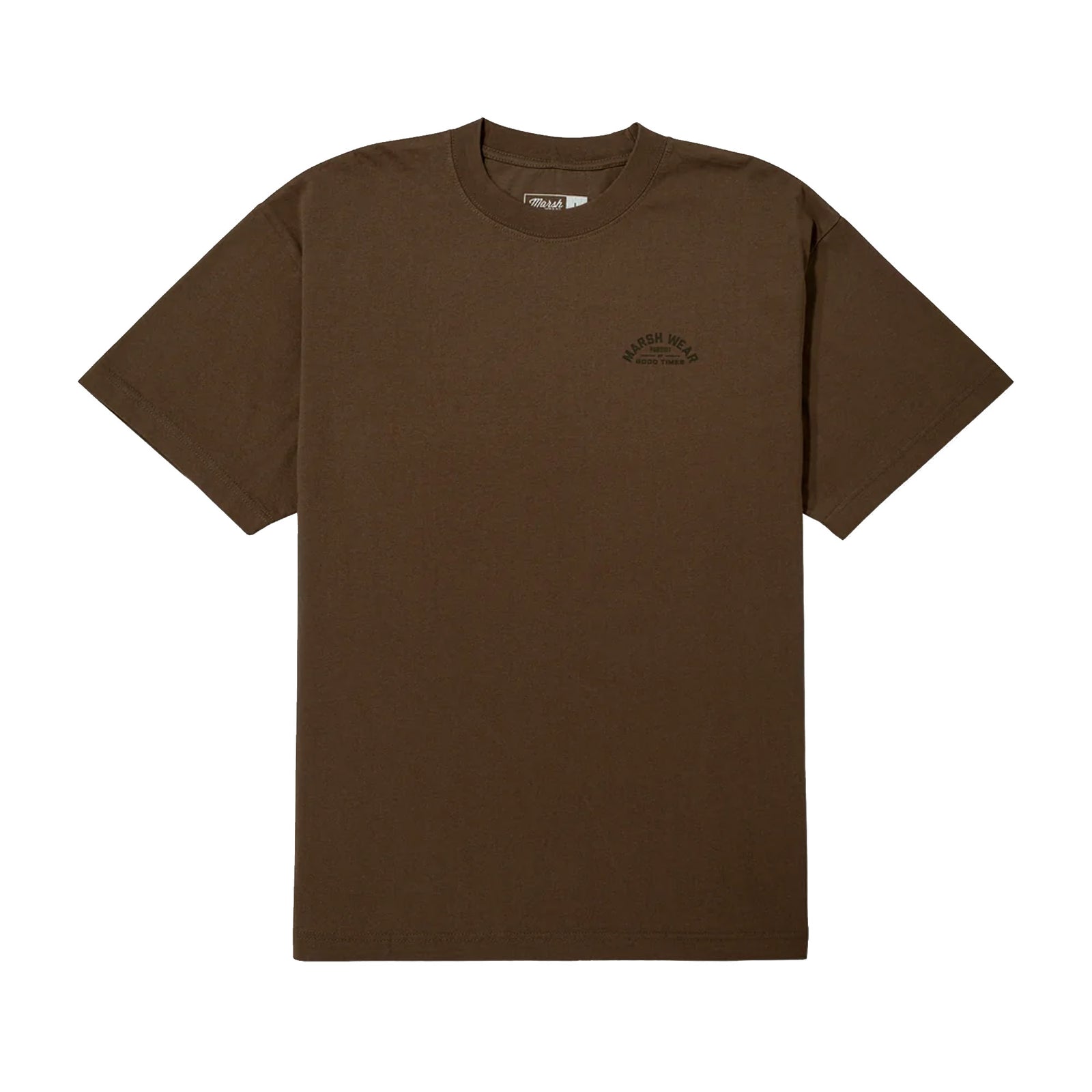 Marsh Wear Sawdust Heavyweight Men's S/S T-Shirt - Brown