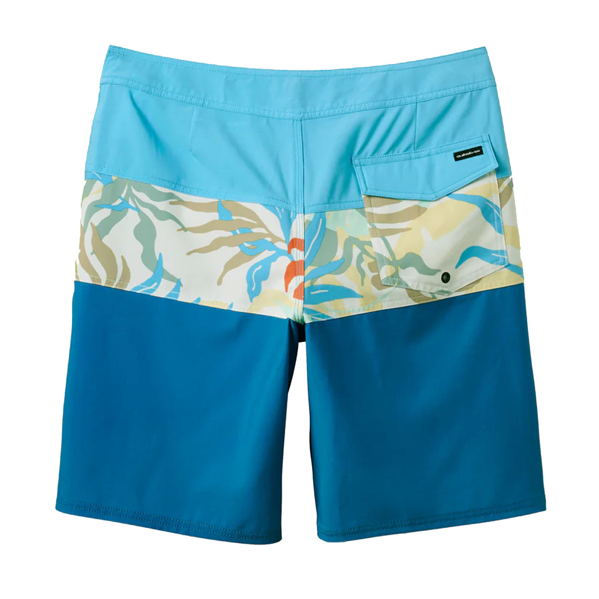 Quiksilver Surfsilk Panel 20" Men's Boardshorts - Blue Steel