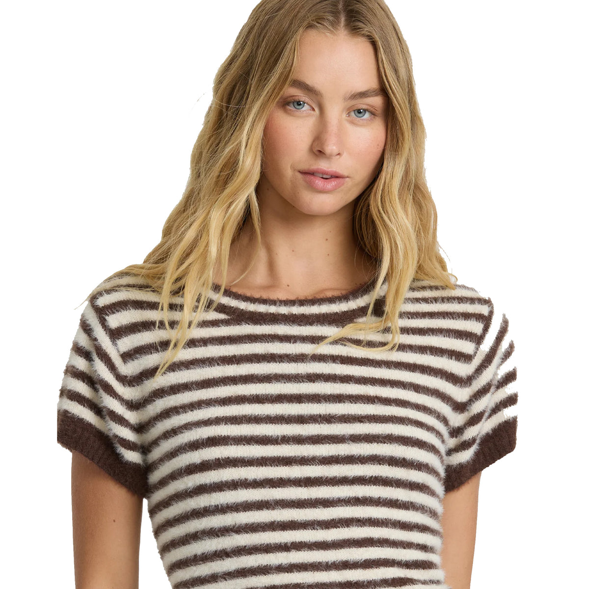 Billabong Kate Fleece Women's S/S T-Shirt - Teak