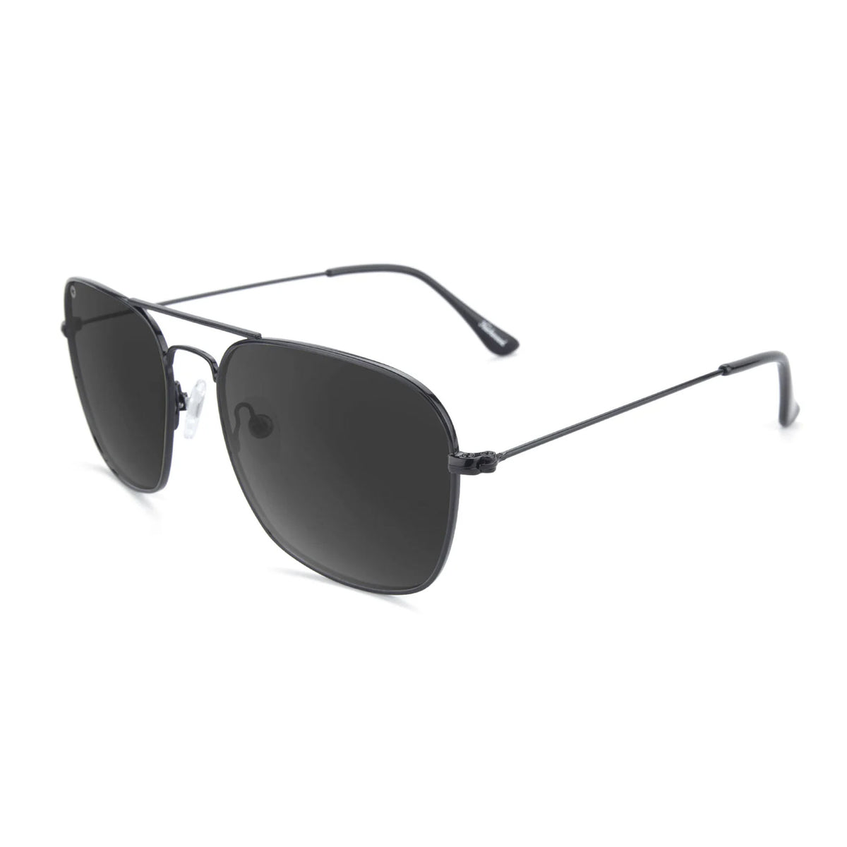 Knockaround Mount Evans Men's Sunglasses - Black/Smoke Polarized