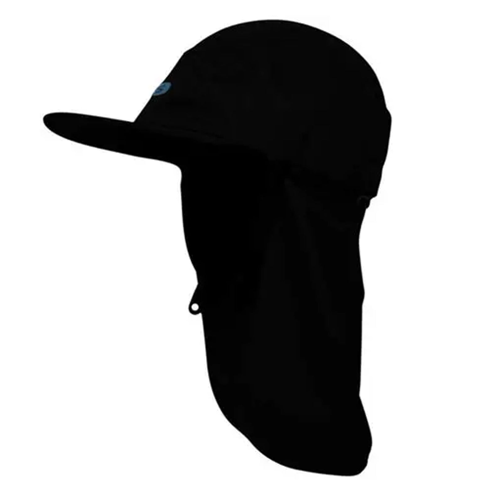 FCS Essential Legionnaire Surf Cap - Black/Teal