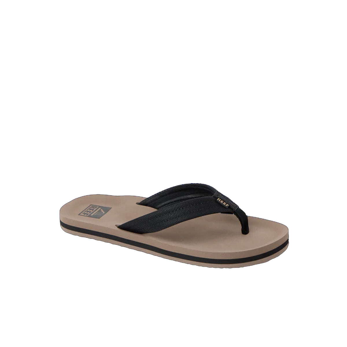 Reef Kid Ahi Youth Boy's Sandals - Black/Tan