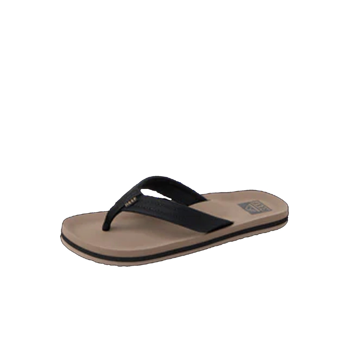 Reef Kid Ahi Youth Boy's Sandals - Black/Tan