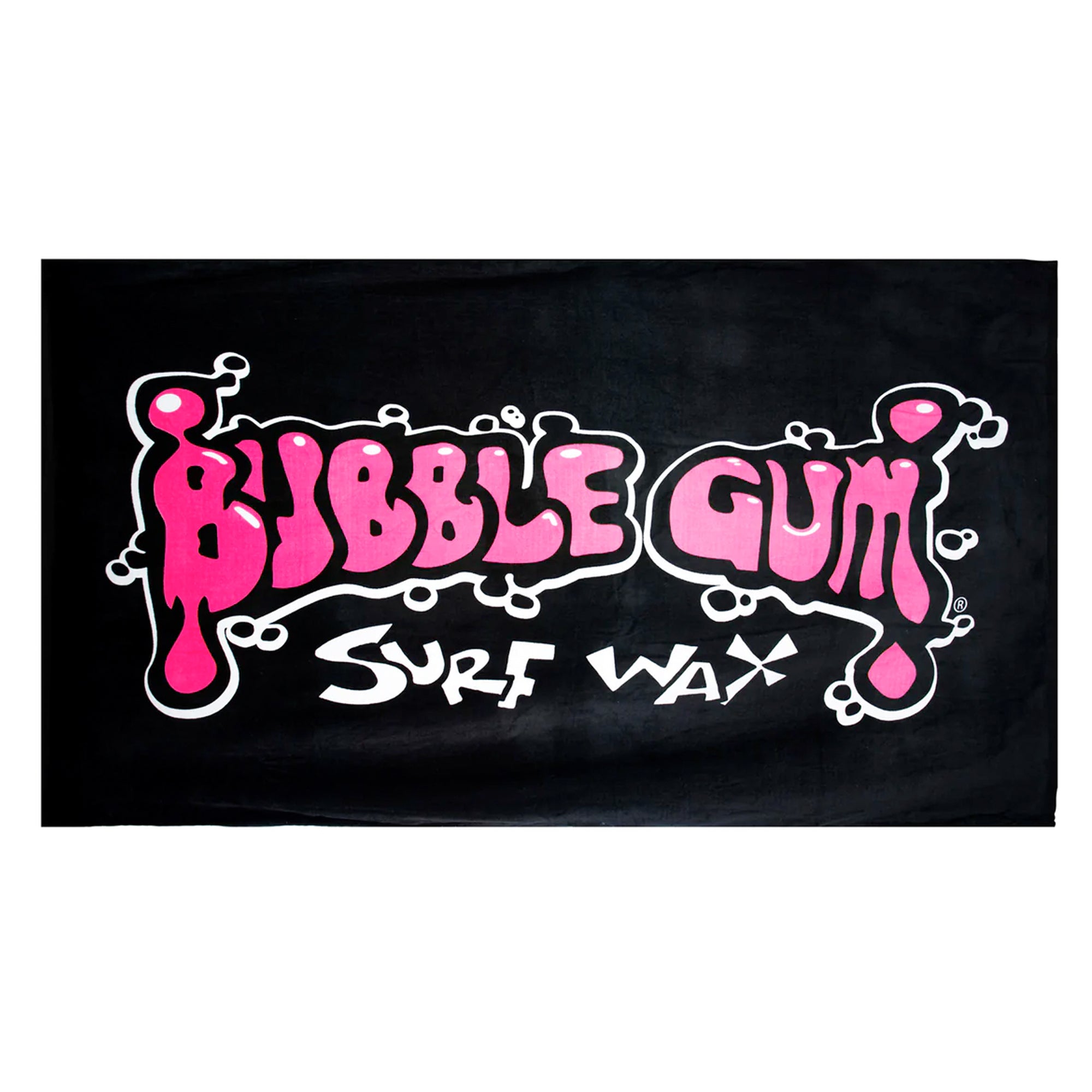 Bubble Gum Wax Beach Towel
