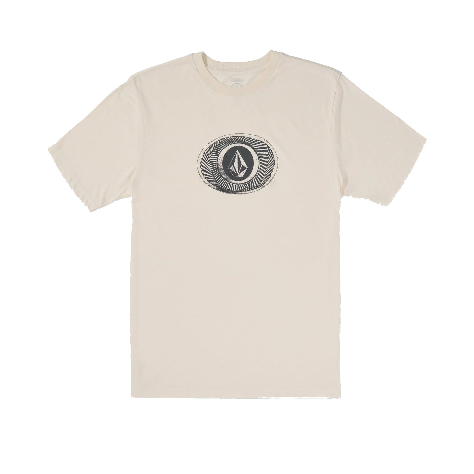 Volcom Buckle Up Men's S/S T-Shirt - Off White Heather