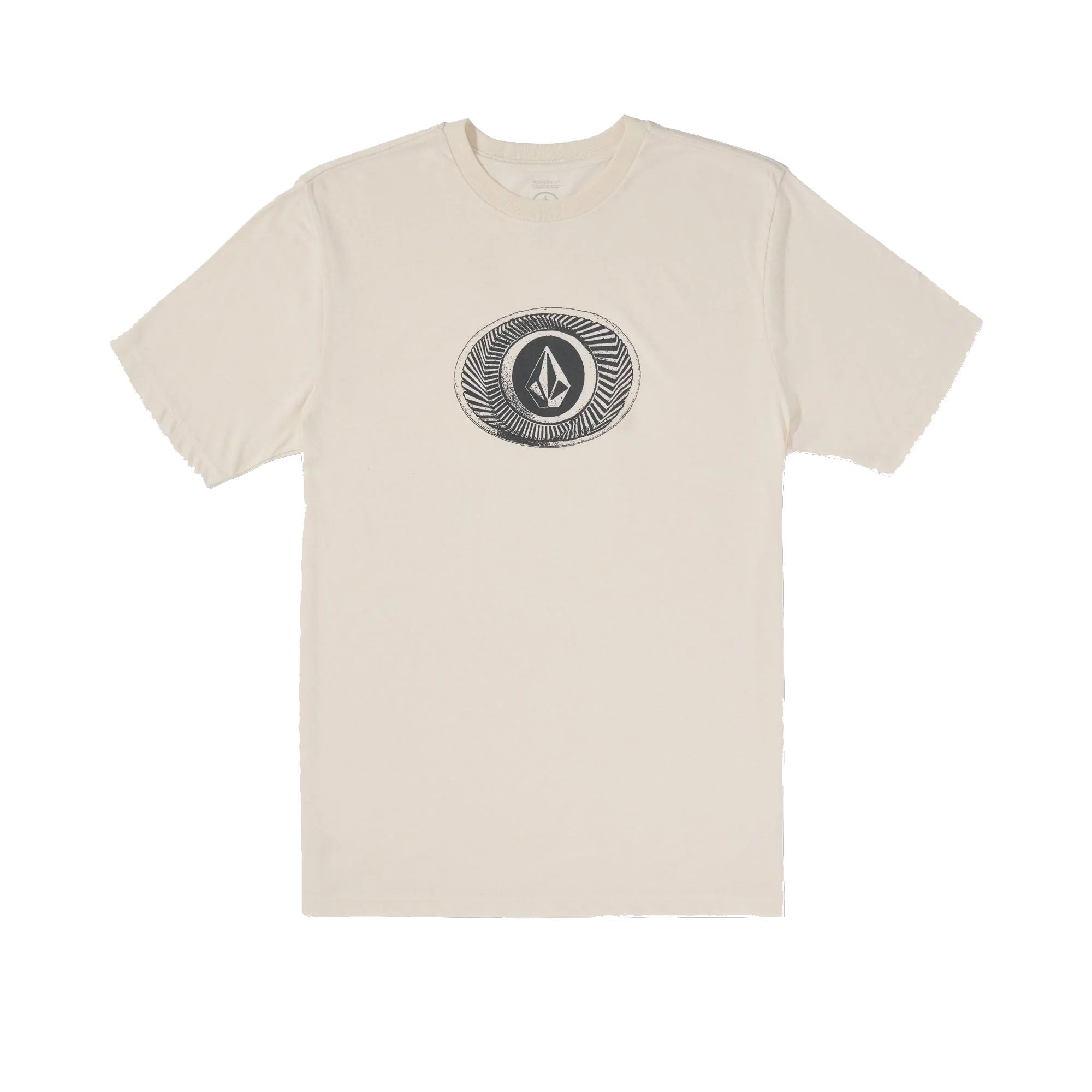 Volcom Buckle Up Men's S/S T-Shirt - Off White Heather