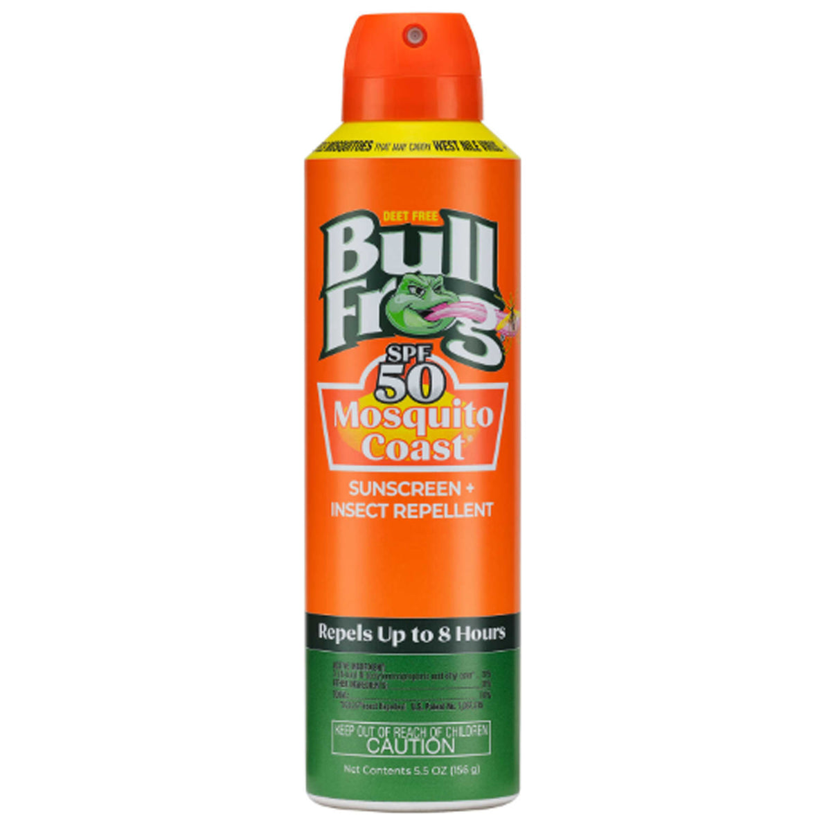 Bullfrog Mosquito Coast Insect Repellent + SPF 50 Sunscreen - 5.5oz