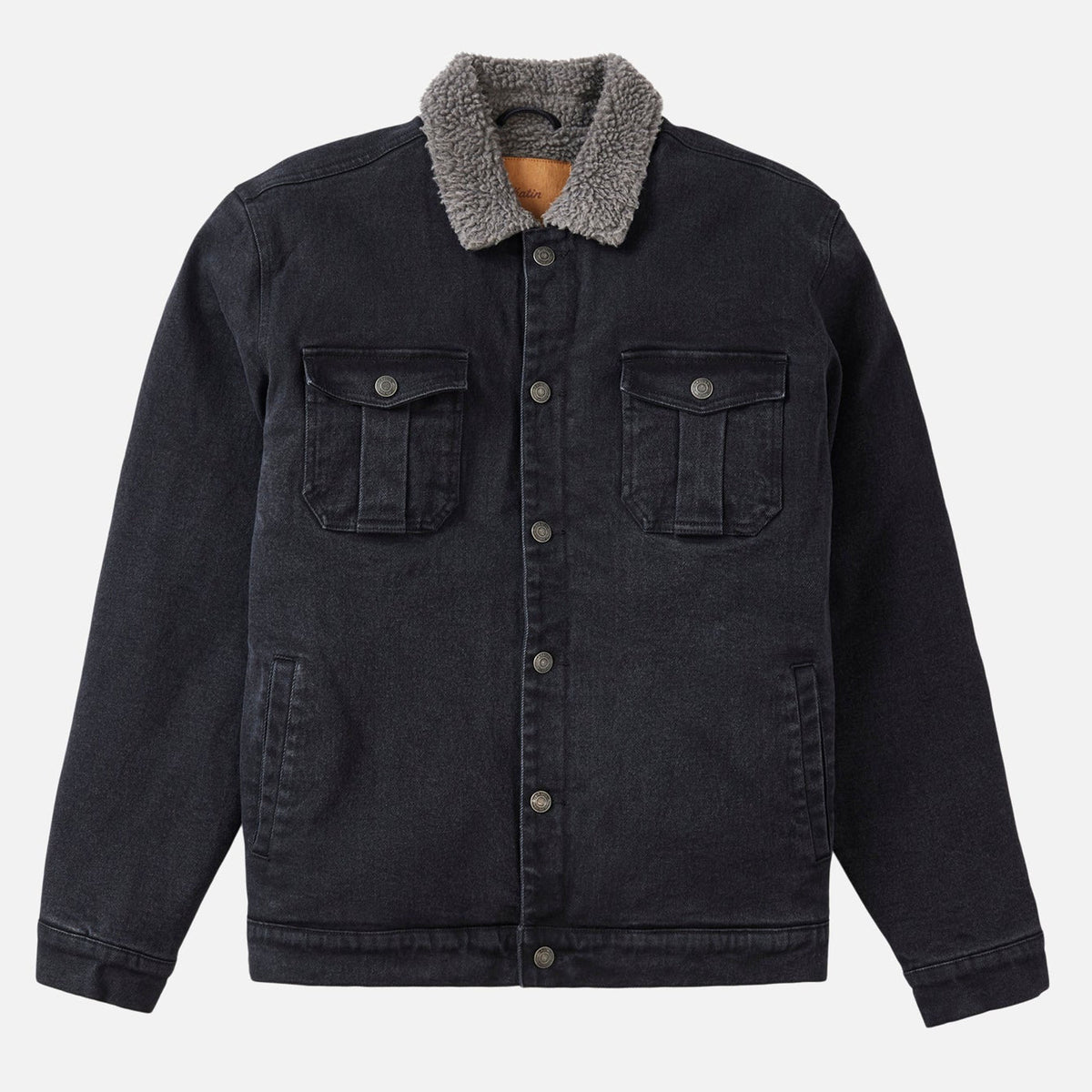 Katin Harris Denim Button-Up Men's L/S Jacket - Washed Black