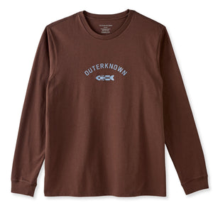 Outerknown Journey Fish L/S Men's Shirt - Beachwood