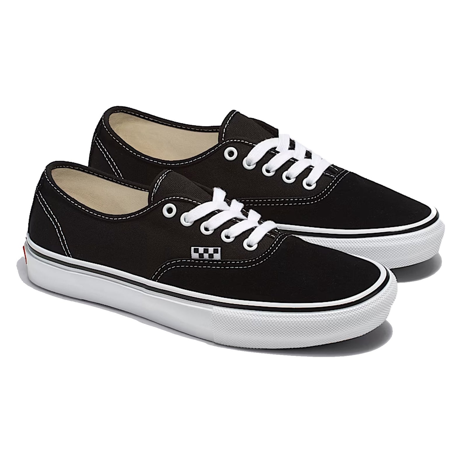 Vans Skate Authentic Men's Shoe - Black/White