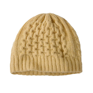 Patagonia Coastal Cable Women's Beanie - Beeswax Tan