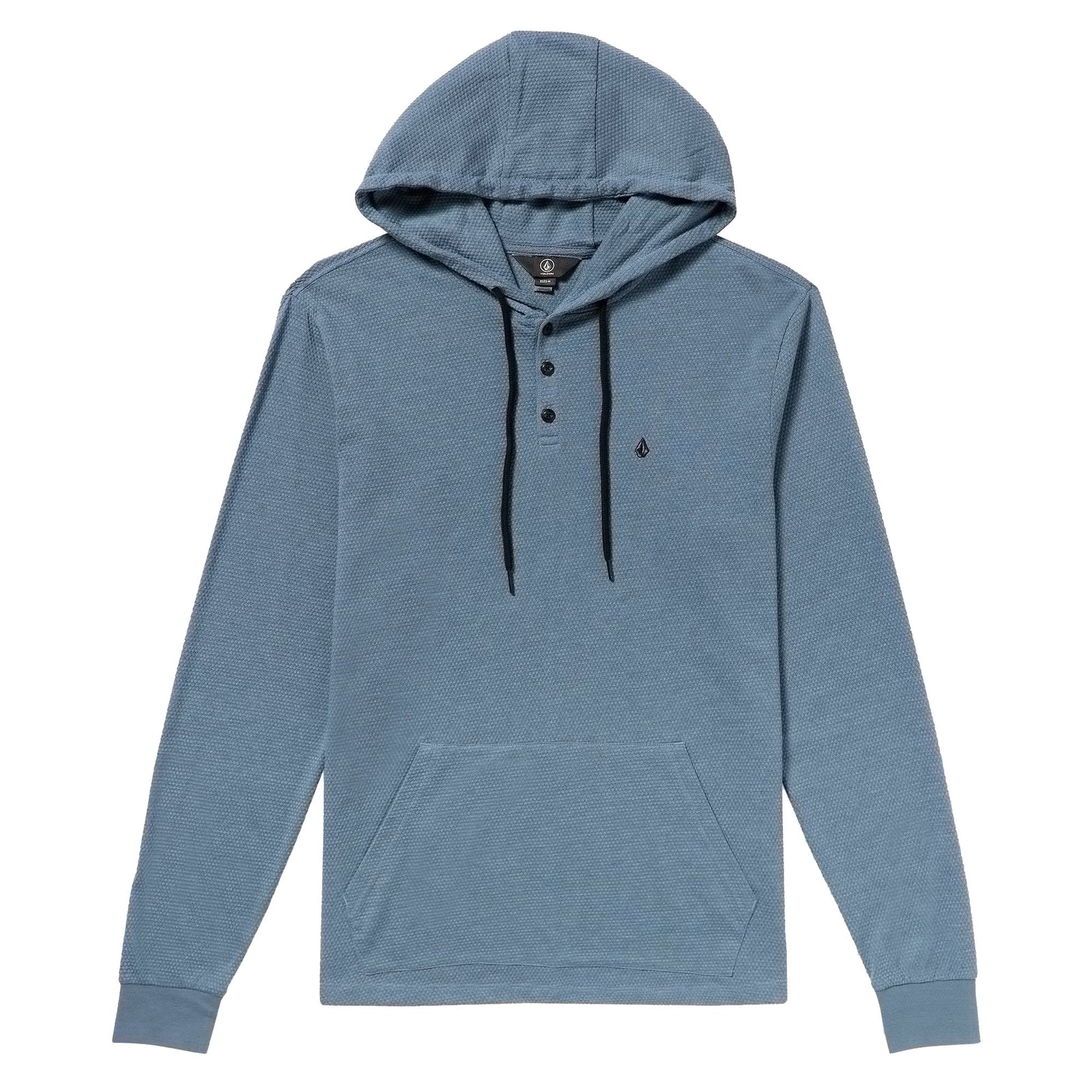 Volcom Murph Thermal Men's L/S Hoodie - Blue Wash