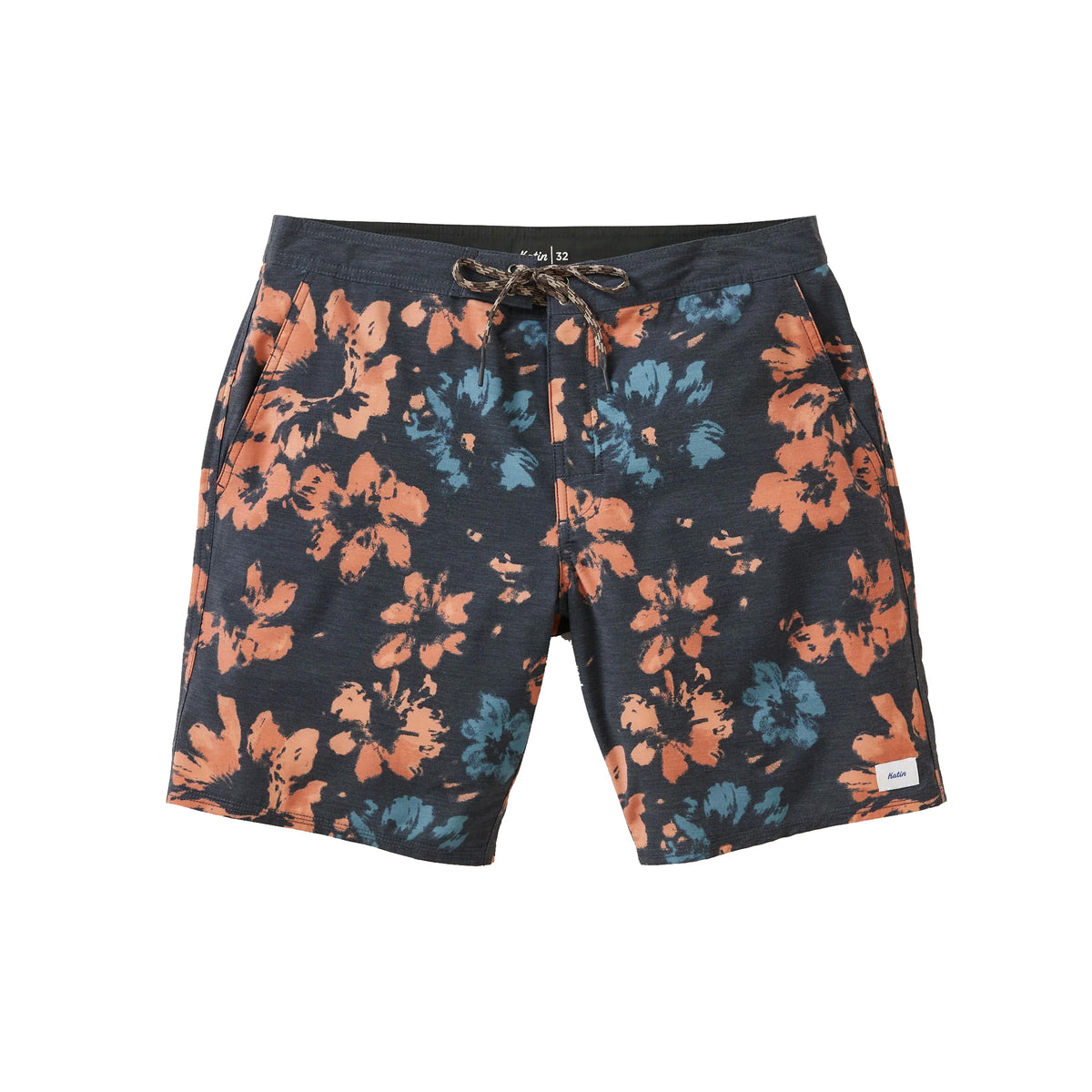 Katin Donna Hybrid 18" Men's Boardshorts - Black Wash