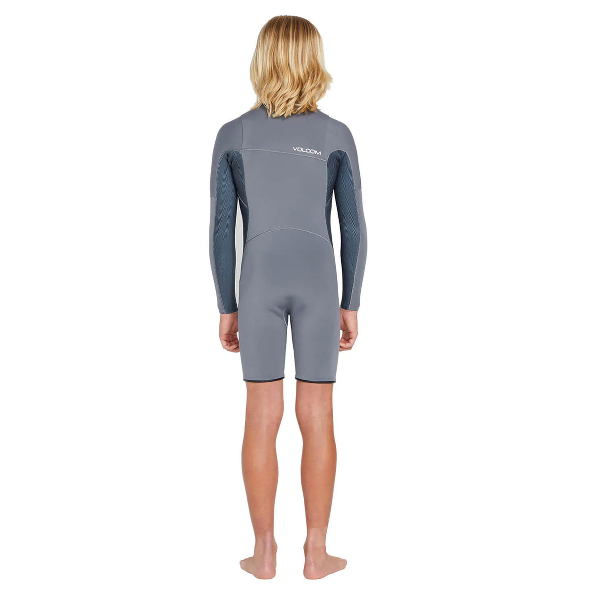 Volcom Modulator 2mm Chest-Zip Youth Boy's L/S Springsuit Wetsuit